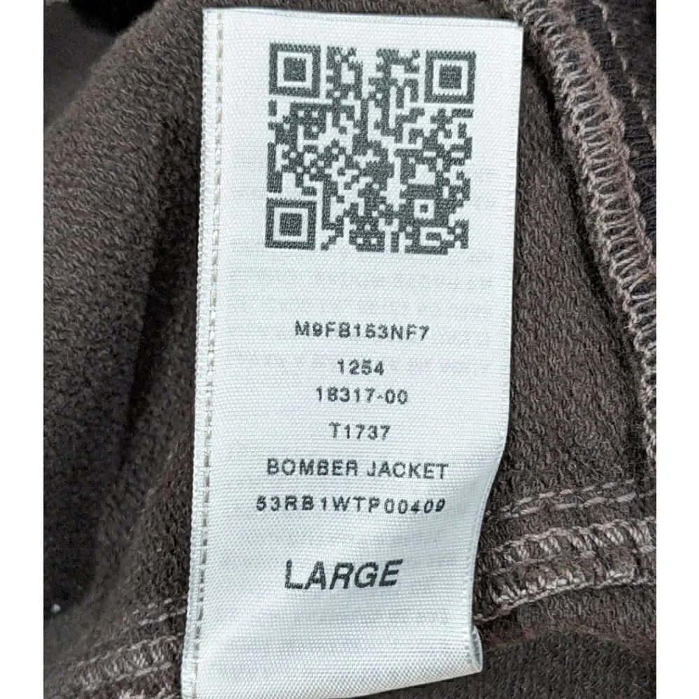 True Religion Bomber Jacket Grey Men's Size L